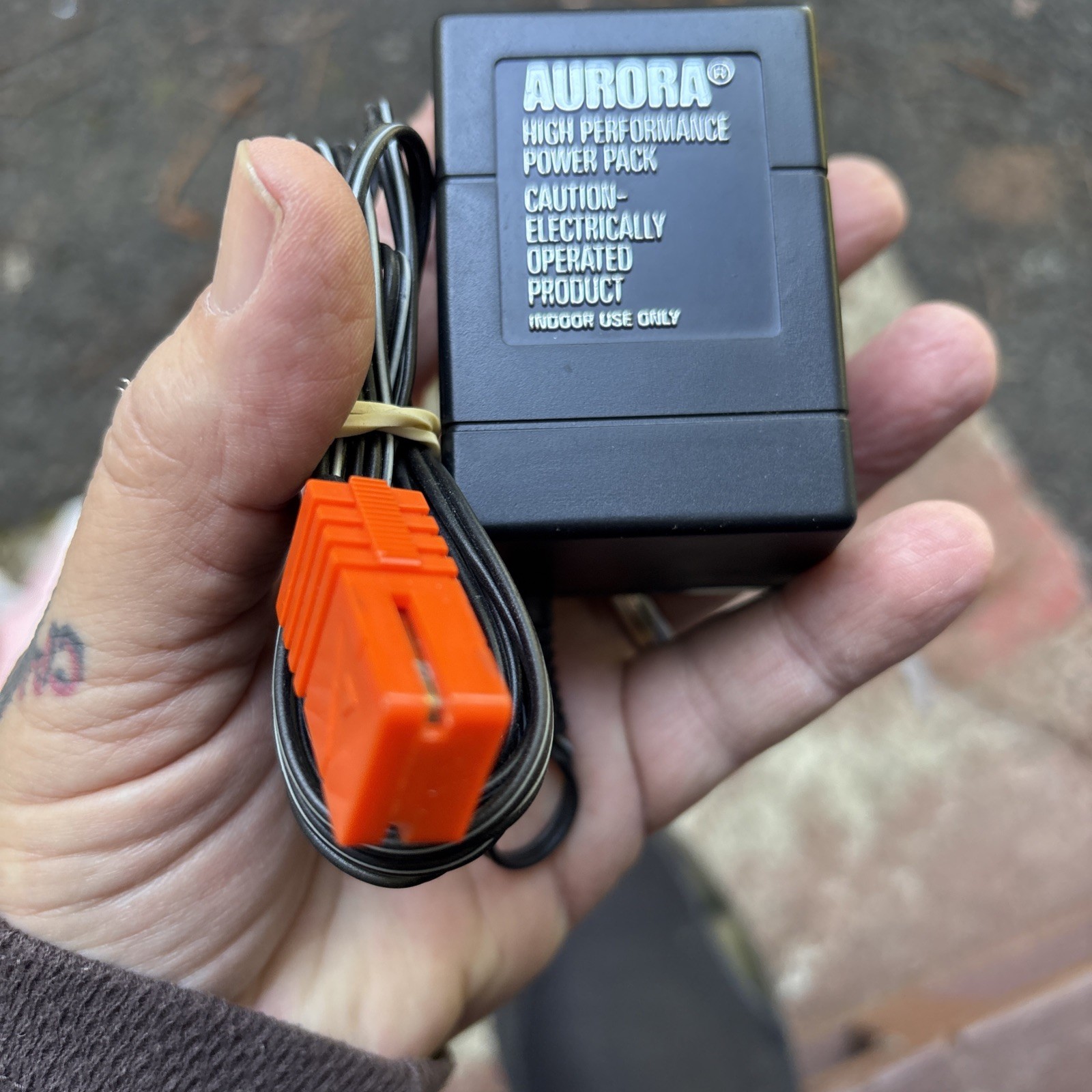 Orig AURORA TOMY AFX 30A-4203 HIGH PERFORMANCE POWER Adapter Wall Plug PACK 22V 