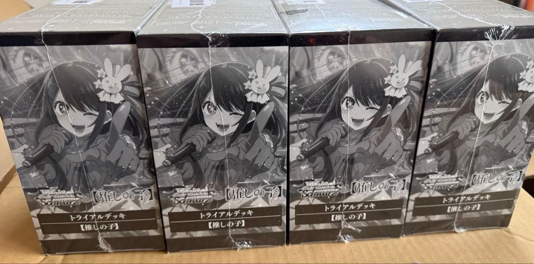 Weiss Schwarz Oshi no Ko Trial Deck 6pcs x4 Sets Bulk Sale