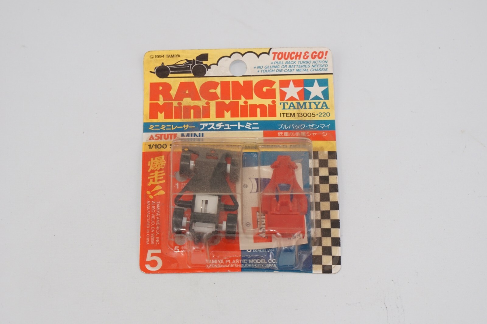 Tamiya 13005 Racing Mini Astute 1/100 Mini4wd Modeling