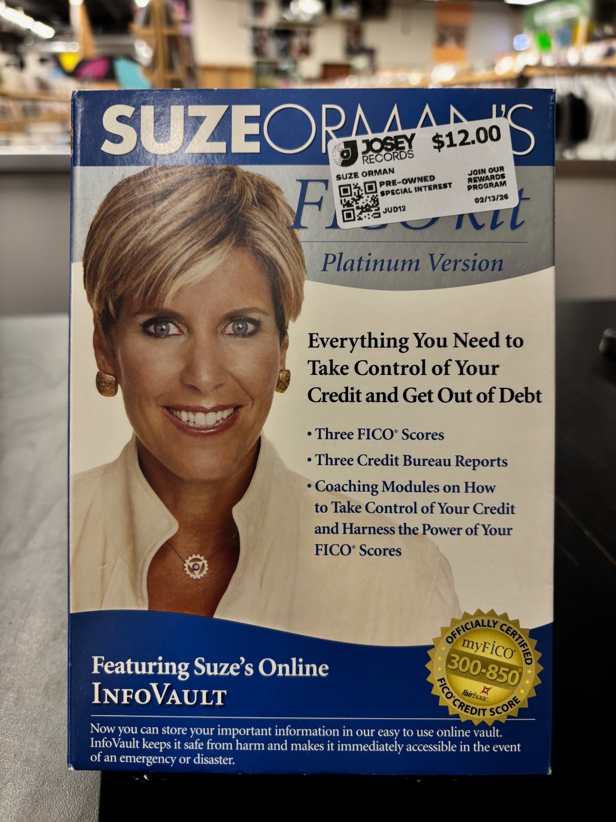 Suze Orman's FICO Kit Platinum Version Credit Score Coaching PC DVD