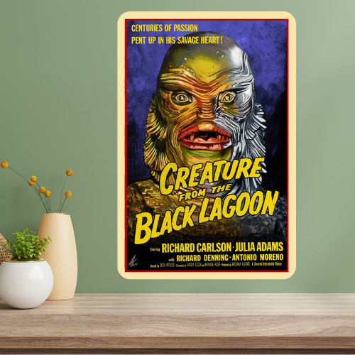 Creature from the Black Lagoon Classic Movie Metal Poster Sign
