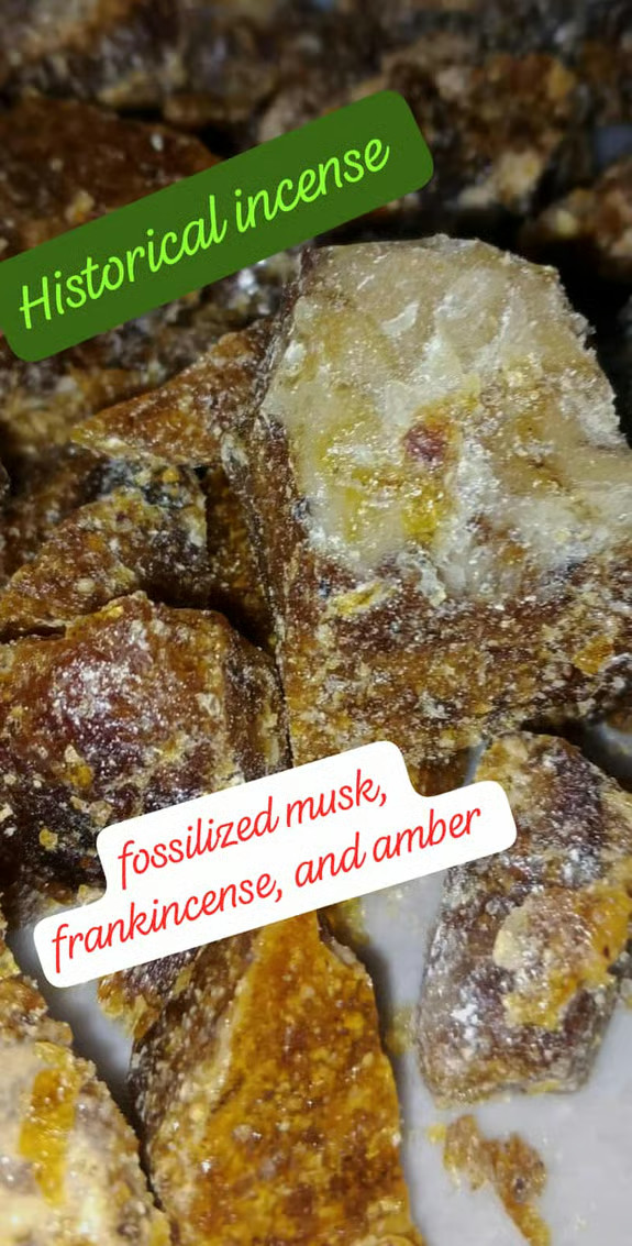 Natural beauty Moroccan incense Amazigh frankincense With musk & amber 10G