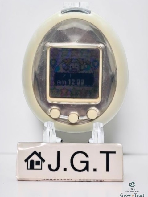 Used Bandai Tamagotchi iD Pearl White  Virtual pet Japan  Tested In Stock