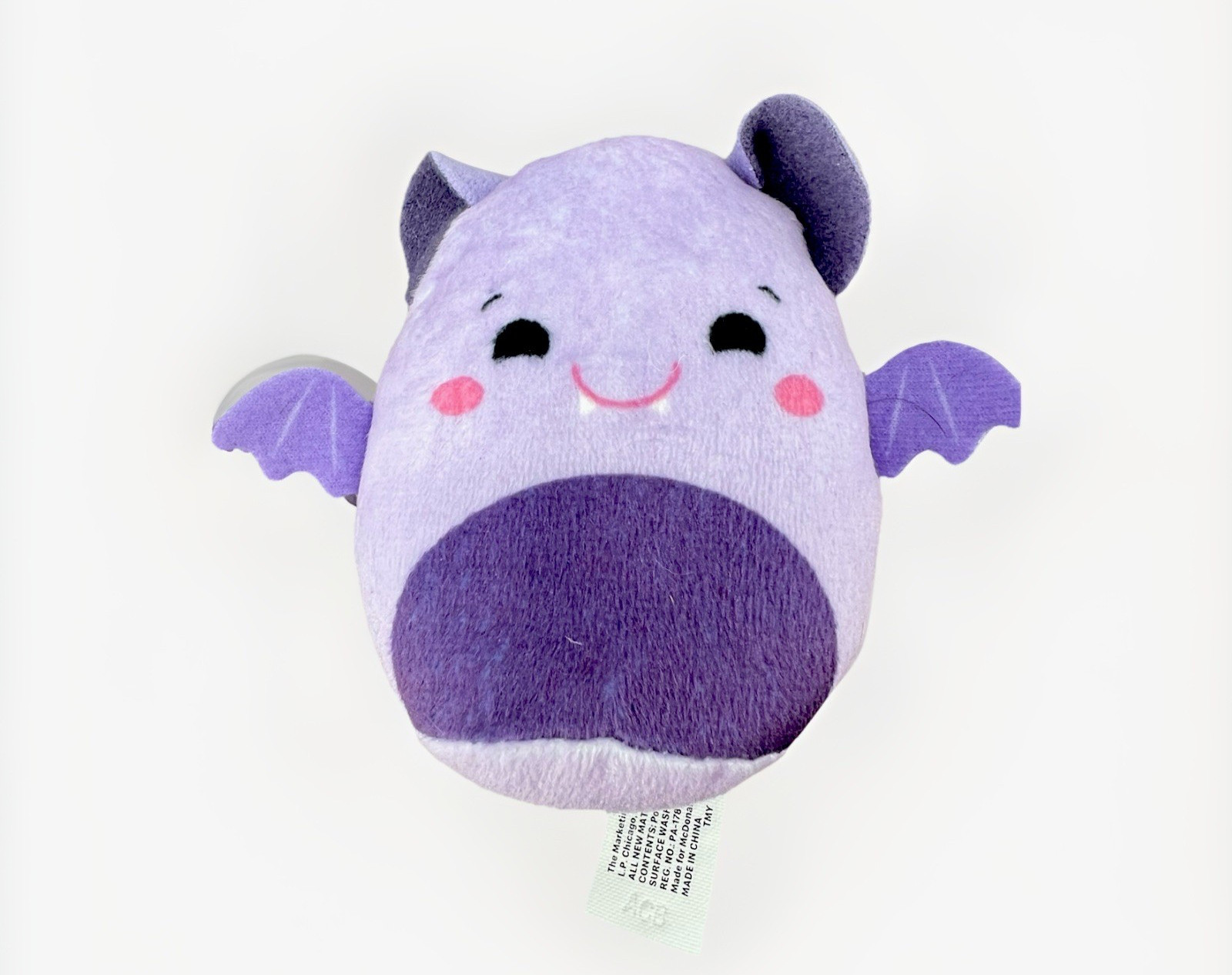 Squishmallows Zumirez Purple Bat McDonalds 2025 Mini Plush Jazwares Halloween