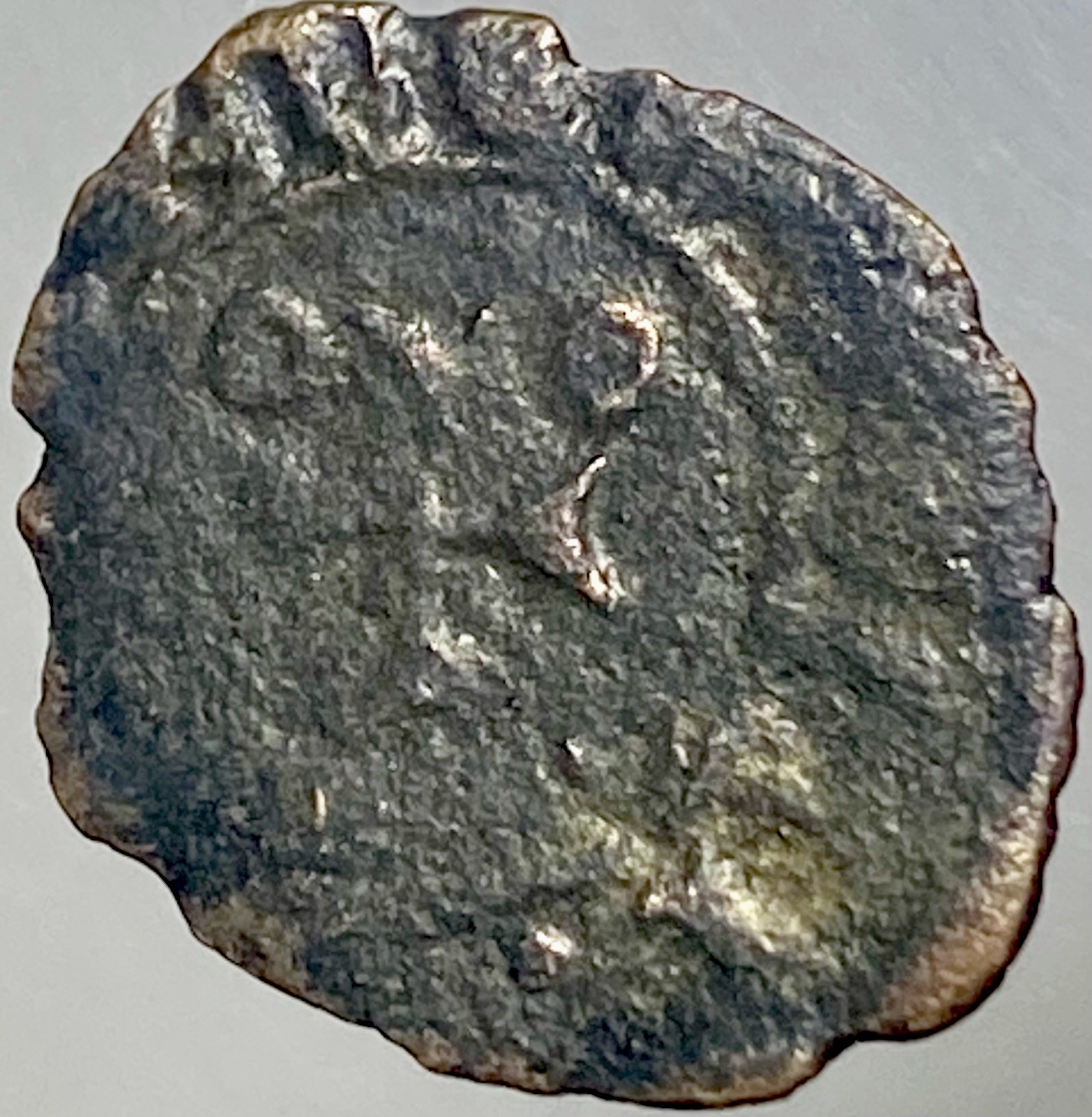 Medieval Coin with Christian Cross 1497-1566 Blanca King Ferdinand Era Genuine