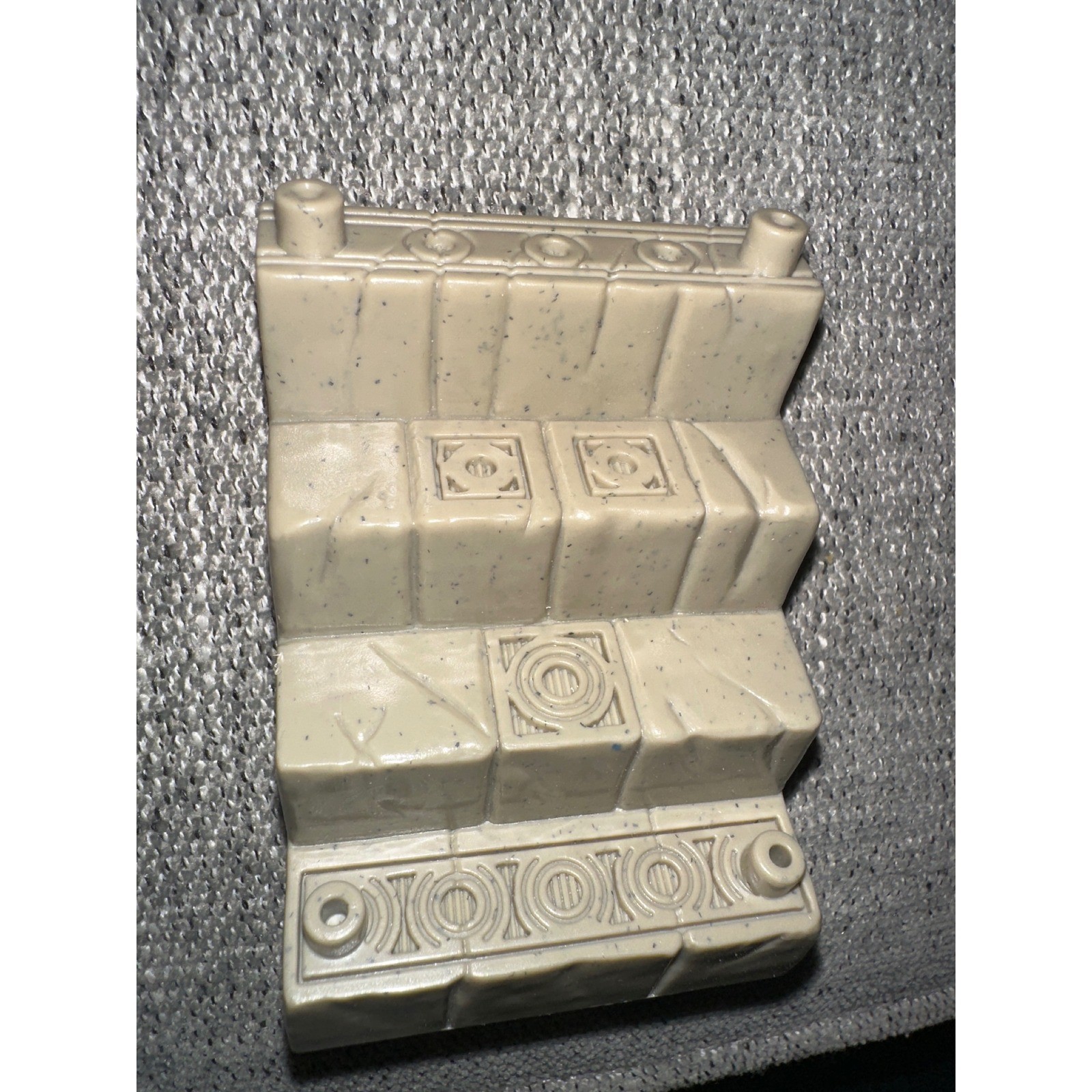 Fisher Price Great Adventures Castle Wall Part Piece Gray Stone Fortress