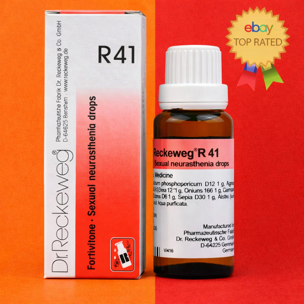 Dr Reckeweg R41 Drops 22ml Pack Made in Germany OTC Homeopathic Drops