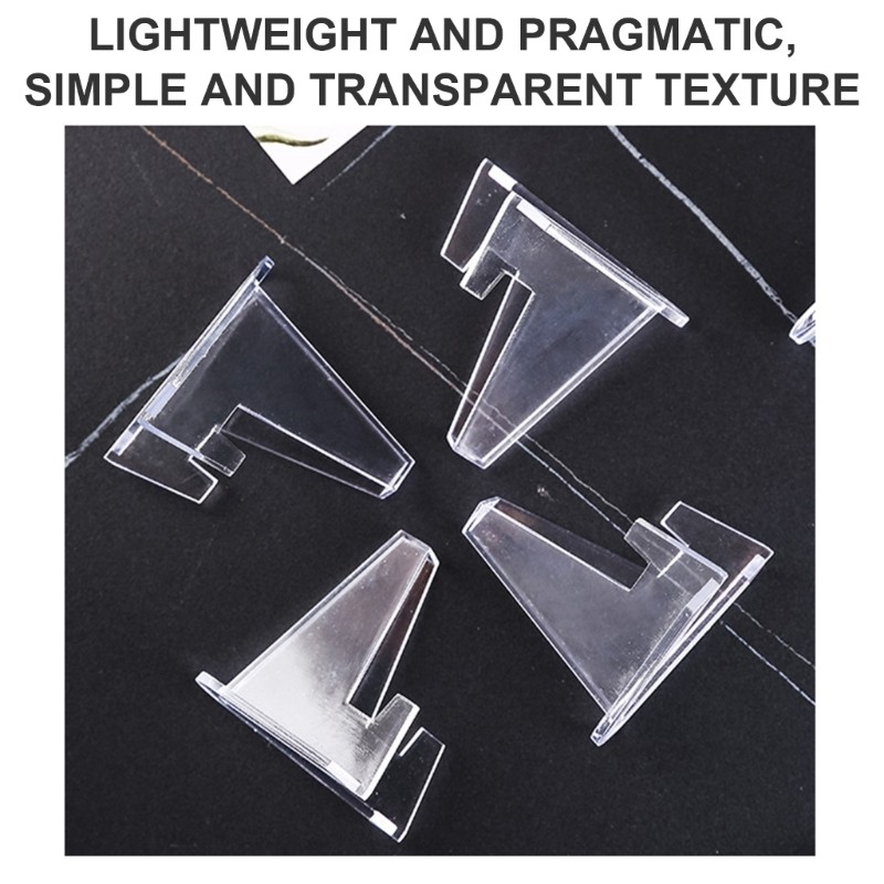 Versatile Acrylic Display Holder Delicate Medals Cards Coin Exhibits Stand Rack