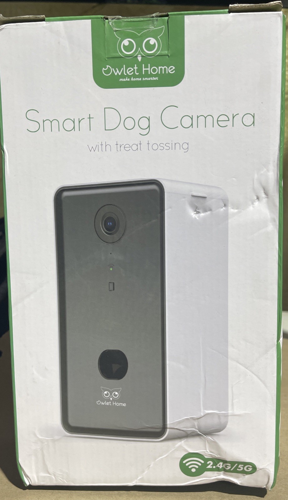 Owlet Home Smart Dog Camera with Treat Tossing