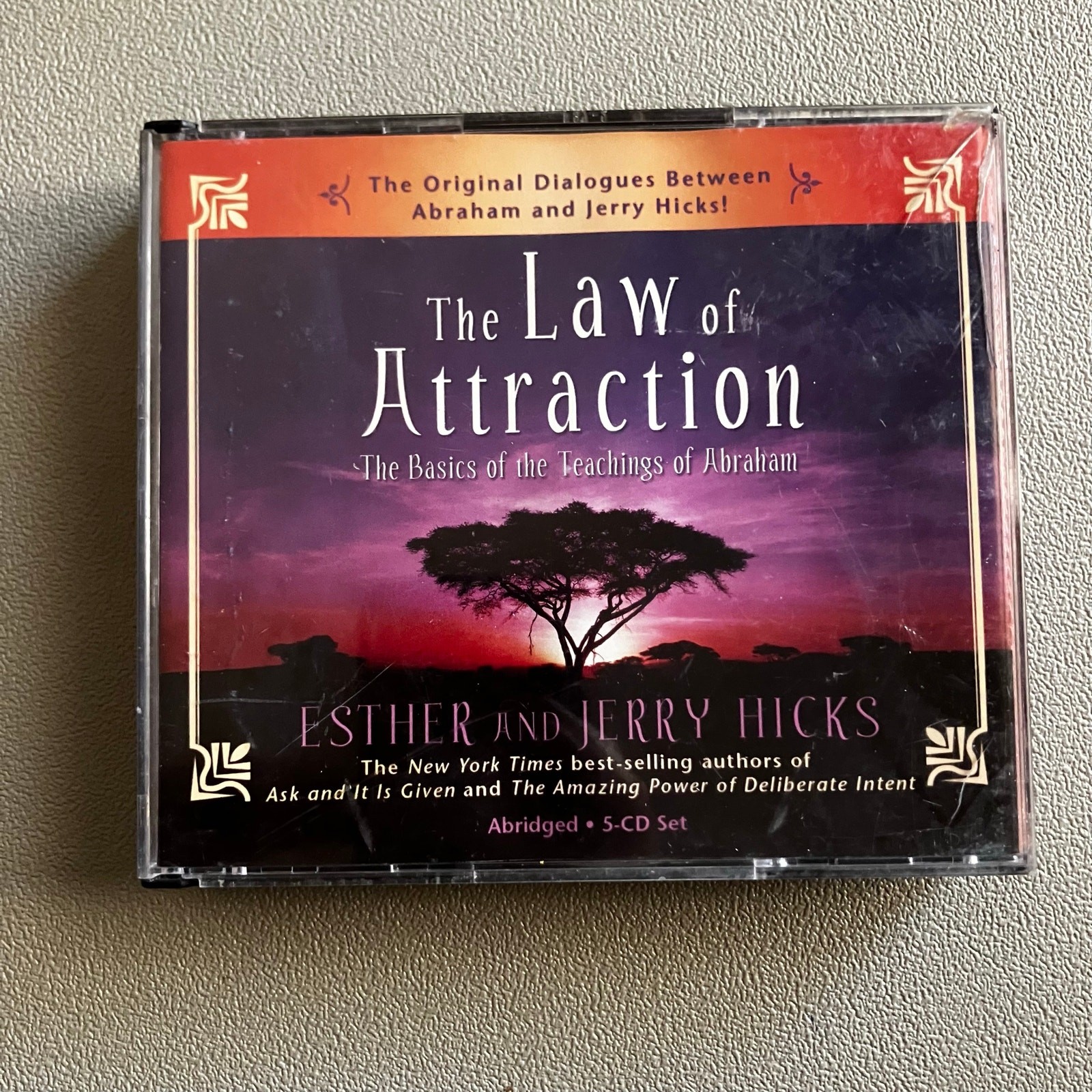The Law of Attraction Esther & Jerry Hicks Audio CD Set Abraham Teachings