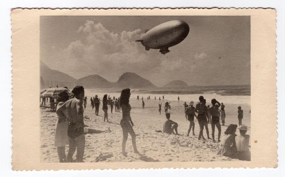Zeppelin/Private Photo Airmail -AK USS Macon ? (EA2482