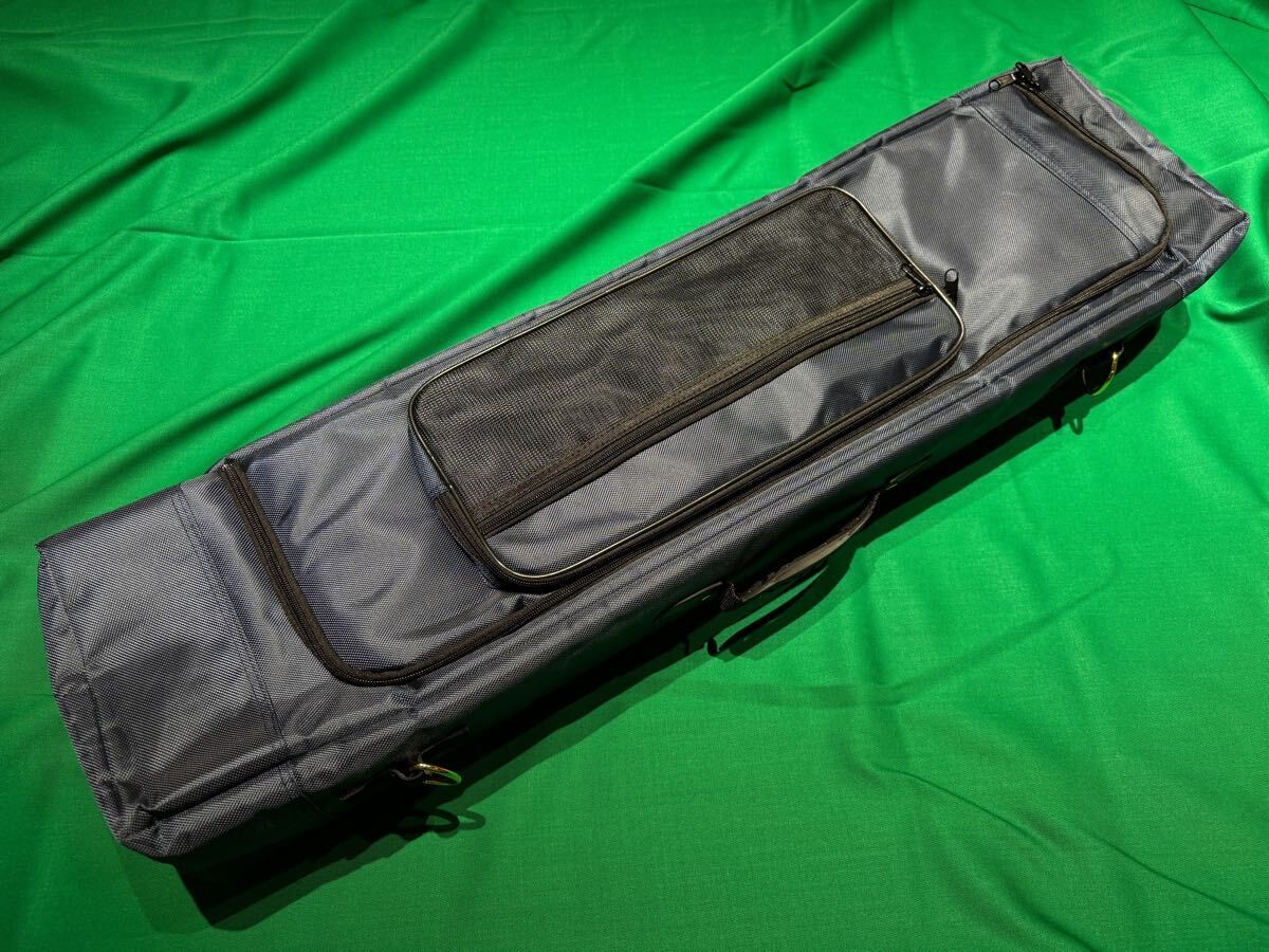 Blue Billiard Cue Case Bag Lightweight High Strength, Large Capacity, New WW2
