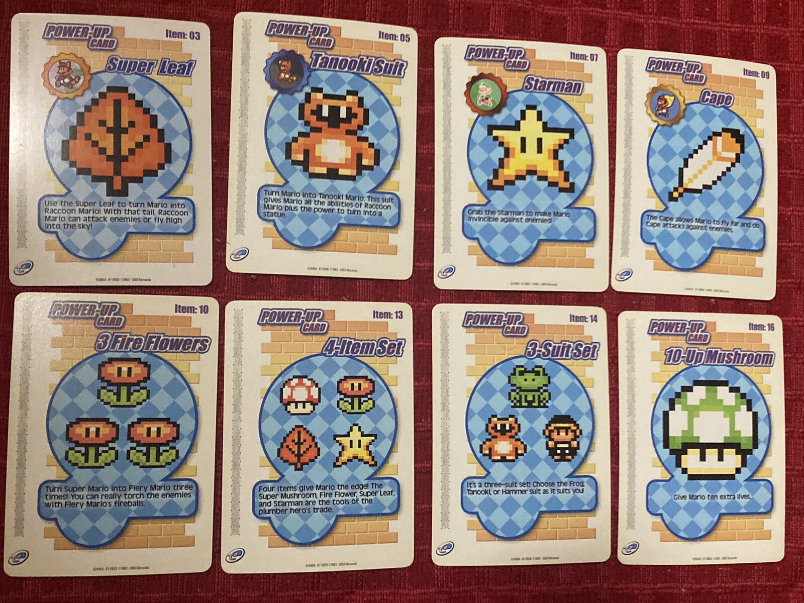 e-reader cards lot Mario Advance 4 & Donkey Kong Jr.