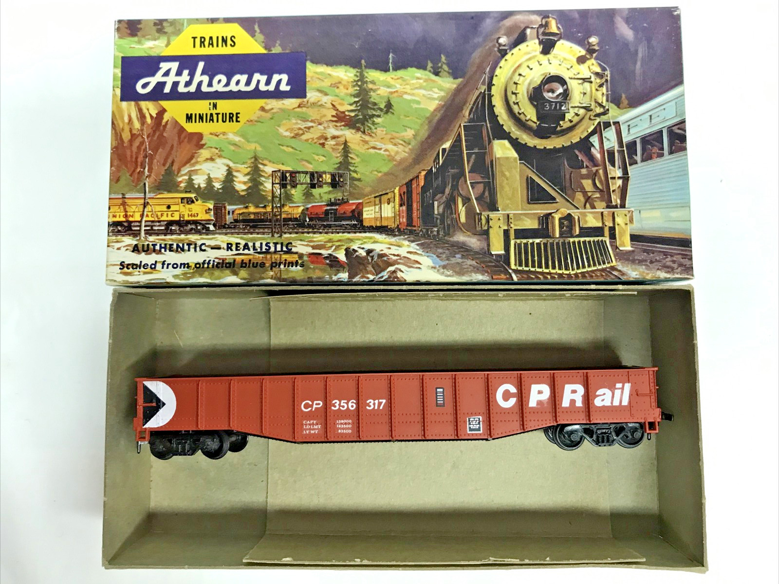 Athearn/Bev-Bel 1759 Canadian Pacific Open Gondola CP 356317