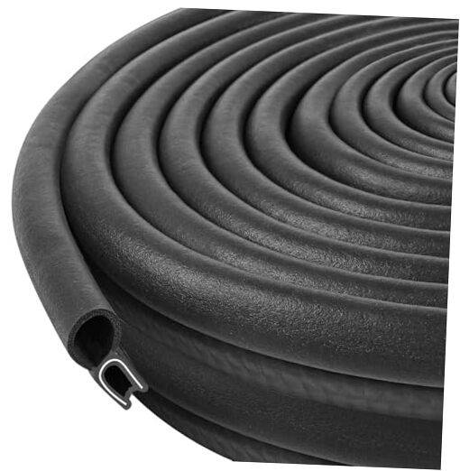  Automotive Door Weather Stripping Car Rubber Edge Trim Seal Strip Gasket 40Ft