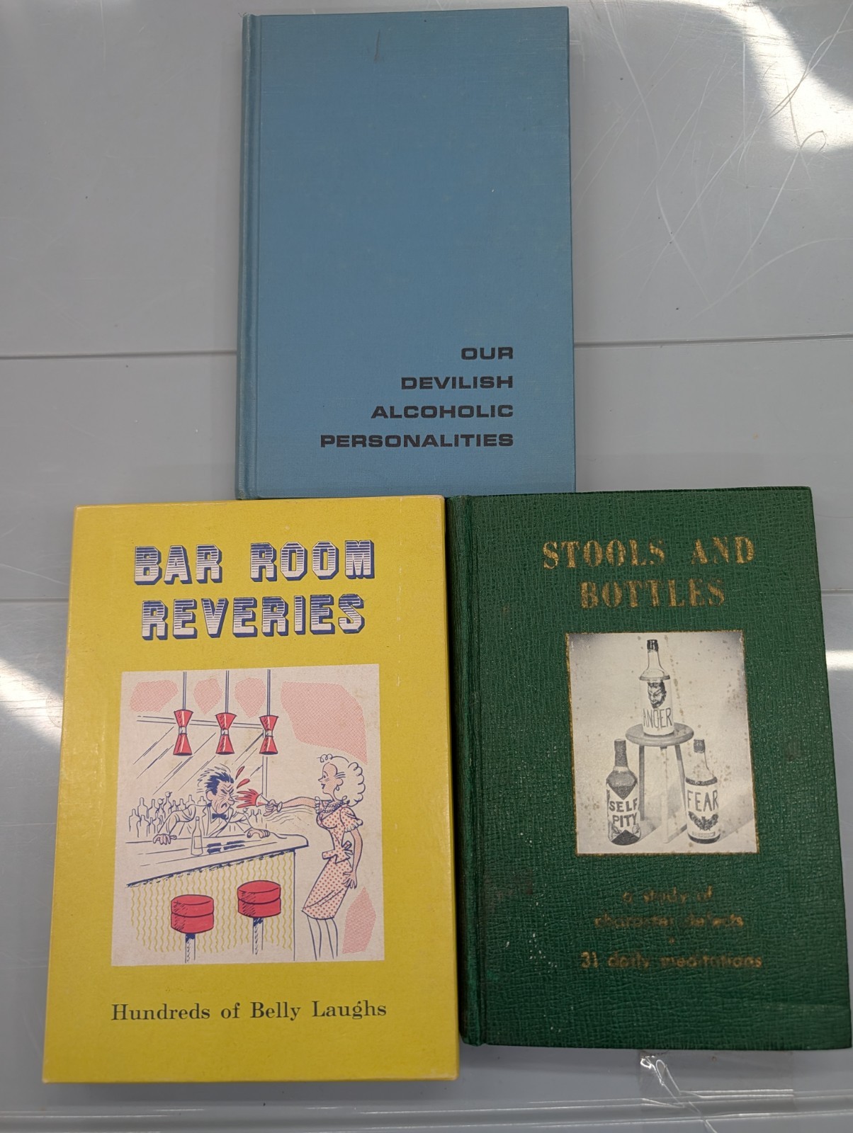 Signed 1st Ed Webster Bar Room Reveries Devilish Stools Alcoholics Anonymous AA