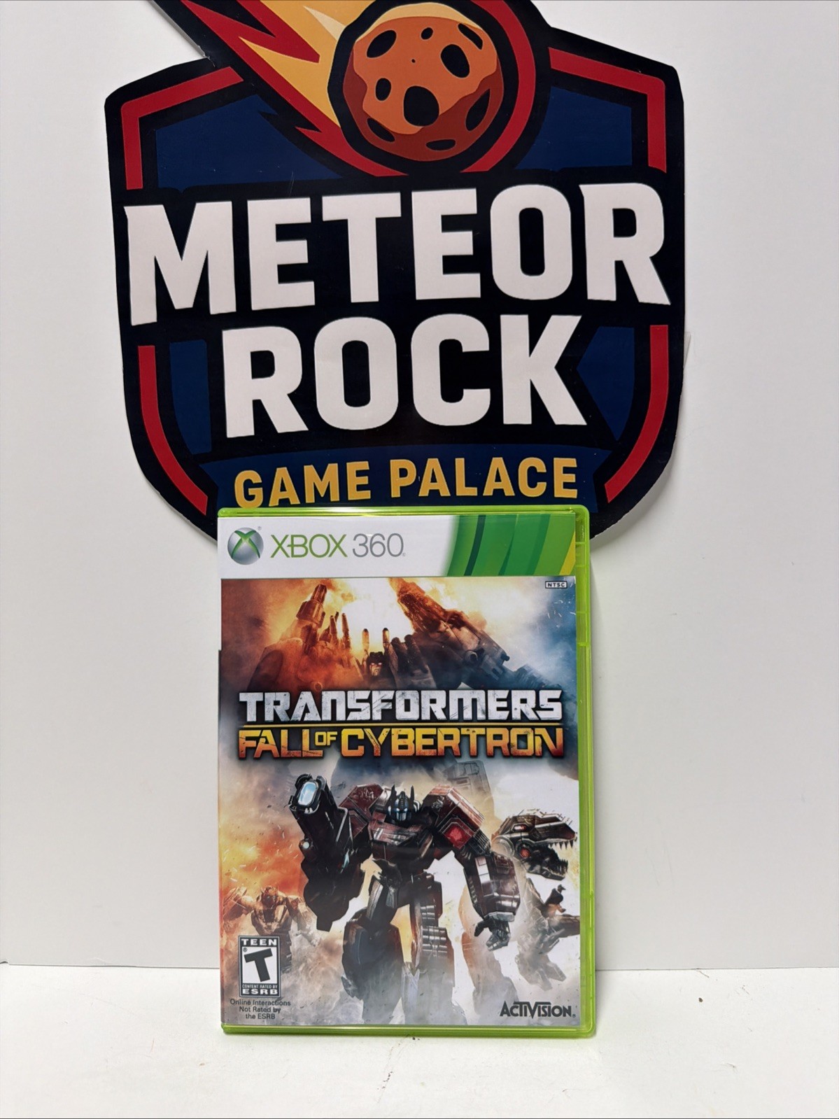 Transformers Fall Of Cybertron Xbox - Replacement Case Only (Game Not Included)